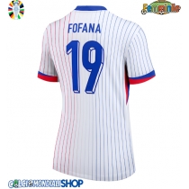 Maglie da calcio Francia Youssouf Fofana #19 Seconda Maglia Femminile Europei 2024 Manica Corta